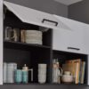 nobilia® Einbauküche Easytouch mit privileg Elektrogeräten und BOSCH Kühlschrank – Bild 2