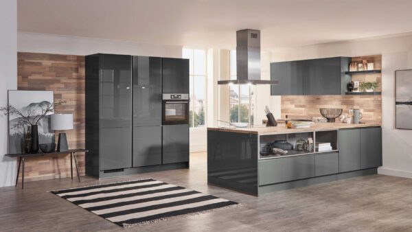 nobilia® Einbauküche Flash mit AEG Einbaugeräten