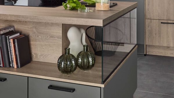 nobilia® Einbauküche Touch mit Einbaugeräten – Bild 4