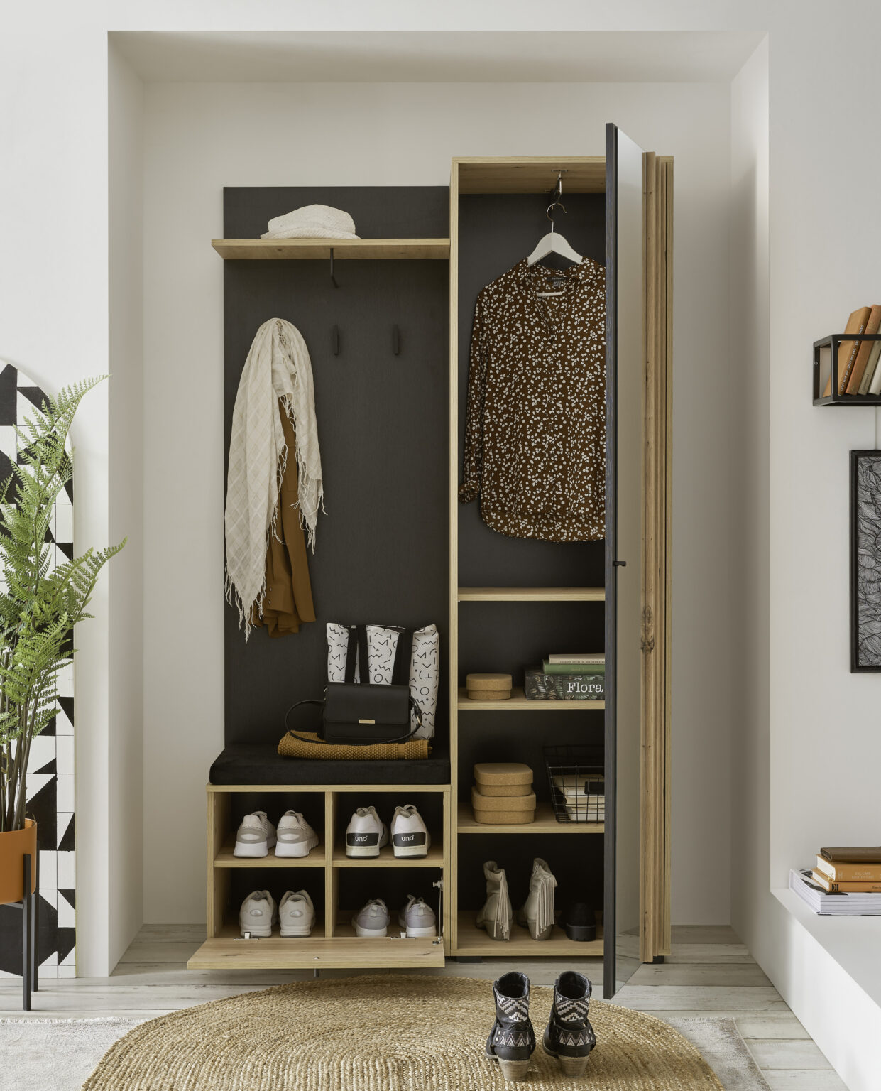 Kompaktgarderobe Volano – Bild 2