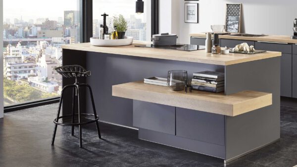 nobilia® Einbauküche Touch mit gorenje Elektrogeräten – Bild 4