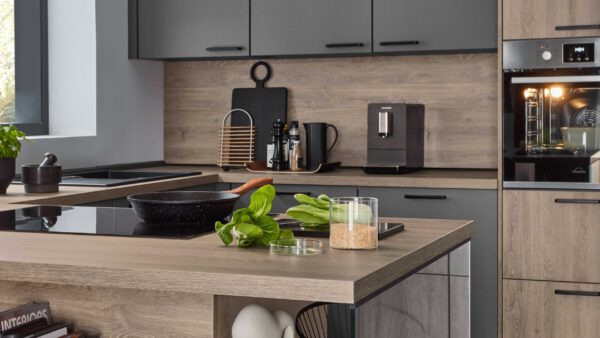 nobilia® Einbauküche Touch mit Einbaugeräten – Bild 5