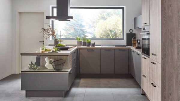 nobilia® Einbauküche Touch mit Einbaugeräten – Bild 3