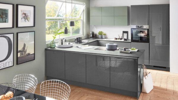 nobilia® Einbauküche Flash mit AEG Elektrogeräten