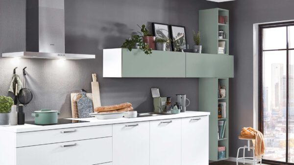 nobilia® Einbauküche Laser mit gorenje Elektrogeräten – Bild 2