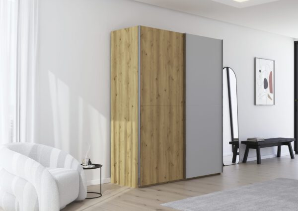 Schwebetürschrank Scale Wood 2-trg.