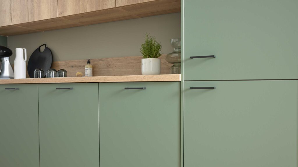 WERT KÜCHE® Mattea Color mit SIEMENS Einbaugeräten – Bild 13