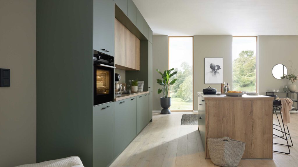 WERT KÜCHE® Mattea Color mit SIEMENS Einbaugeräten – Bild 14