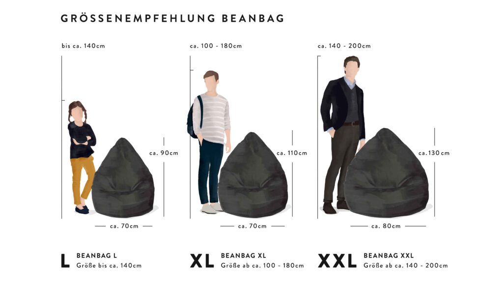 SITTING POINT beanbag easy L - Sitzmöbel – Bild 6