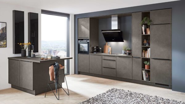 nobilia® Einbauküche Riva mit SIEMENS Elektrogeräten