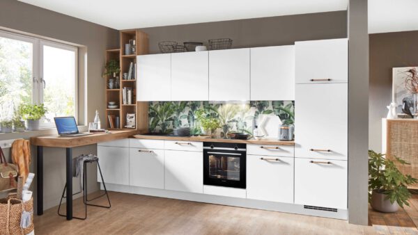 nobilia® Einbauküche Easytouch mit LEONARD-Elektrogeräten