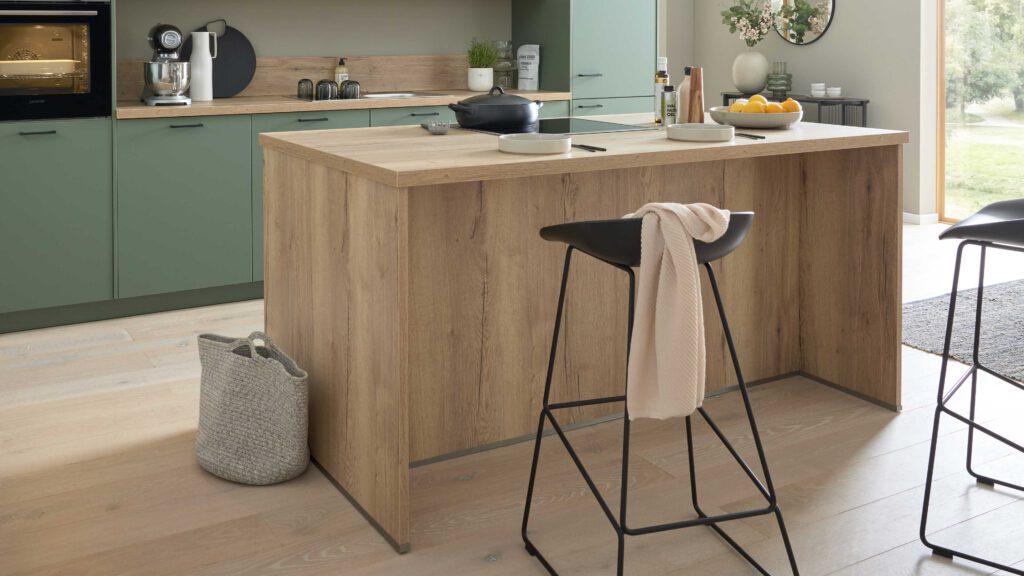 WERT KÜCHE® Mattea Color mit SIEMENS Einbaugeräten – Bild 3