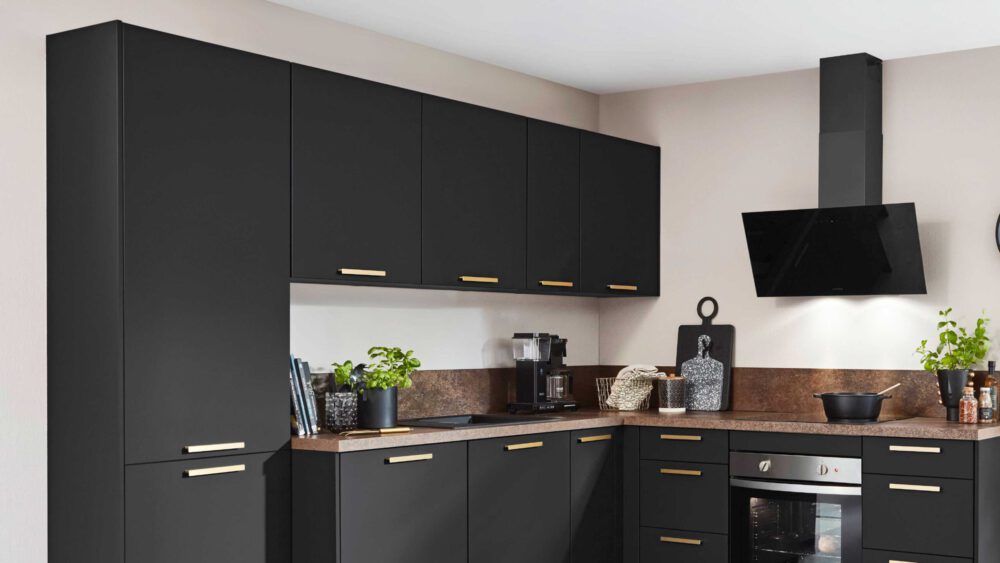 nobilia® Einbauküche Easytouch mit privileg E-Geräte, z. B. Kühlschrank – Bild 2