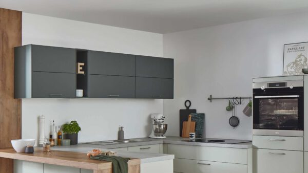 nobilia® Einbauküche Senso mit Elektrogeräten, z. B. Muldenlüfter – Bild 4