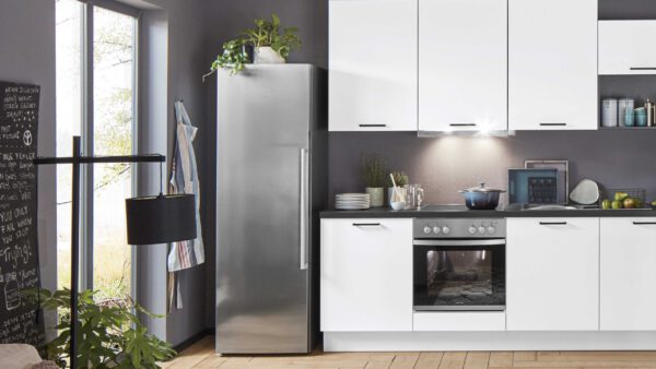 nobilia® Einbauküche Easytouch mit privileg Elektrogeräten und BOSCH Kühlschrank – Bild 3