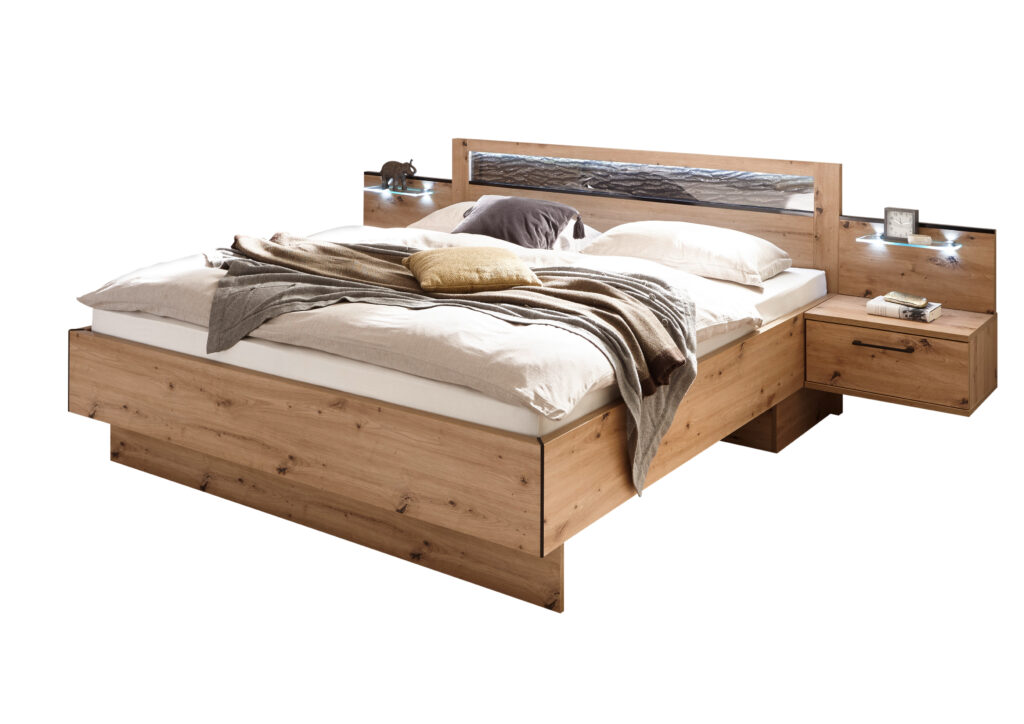 Doppelbett Solid 180 x 200 cm – Bild 2