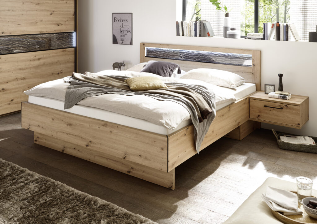 Doppelbett Solid 180 x 200 cm – Bild 3