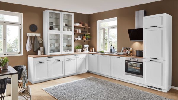 nobilia® Einbauküche Nordic mit AEG Elektrogeräten