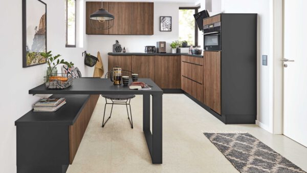 nobilia® Einbauküche Riva mit AEG Elektrogeräten