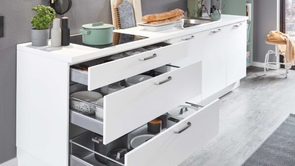 nobilia® Einbauküche Laser mit gorenje Elektrogeräten – Bild 7