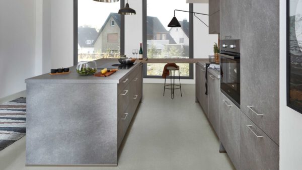 nobilia® Einbauküche Stone Art mit AEG Einbaugeräten – Bild 6
