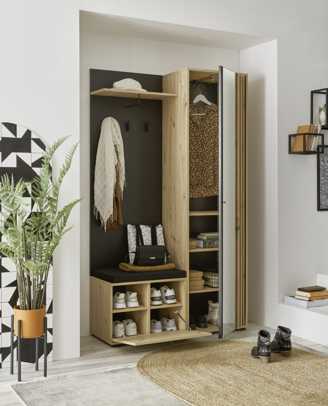 Kompaktgarderobe Volano – Bild 4