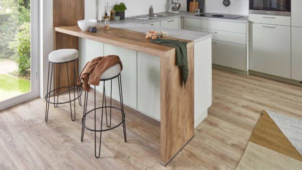 nobilia® Einbauküche Senso mit Elektrogeräten, z. B. Muldenlüfter – Bild 2