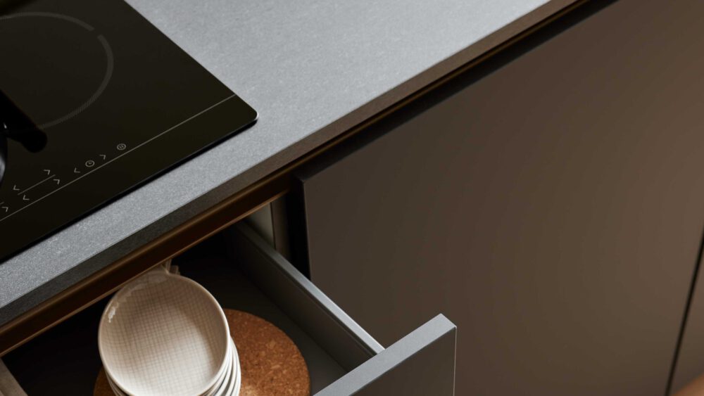Culineo® Einbauküche C357 mit XTRA CERAMIC Arbeitsplatte – Bild 7