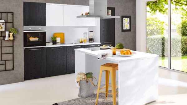 nobilia Einbauküche Structura mit privileg-Elektrogeräten