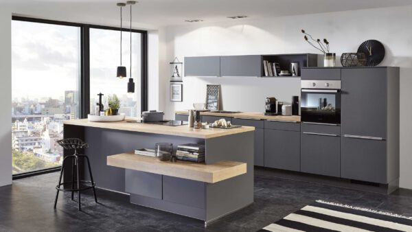 nobilia® Einbauküche Touch mit gorenje Elektrogeräten