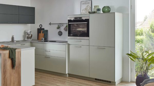 nobilia® Einbauküche Senso mit Elektrogeräten, z. B. Muldenlüfter – Bild 5