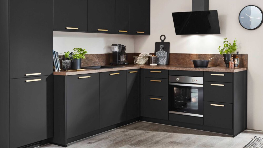 nobilia® Einbauküche Easytouch mit privileg E-Geräte, z. B. Kühlschrank – Bild 3