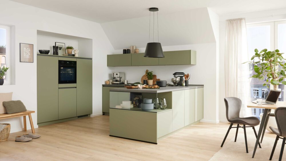 Culineo® Einbauküche C357 mit Einbaugeräten
