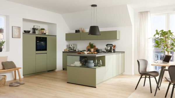 Culineo® Einbauküche C357 mit Einbaugeräten