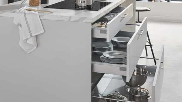 nobilia® Einbauküche Laser mit Einbaugeräten – Bild 2
